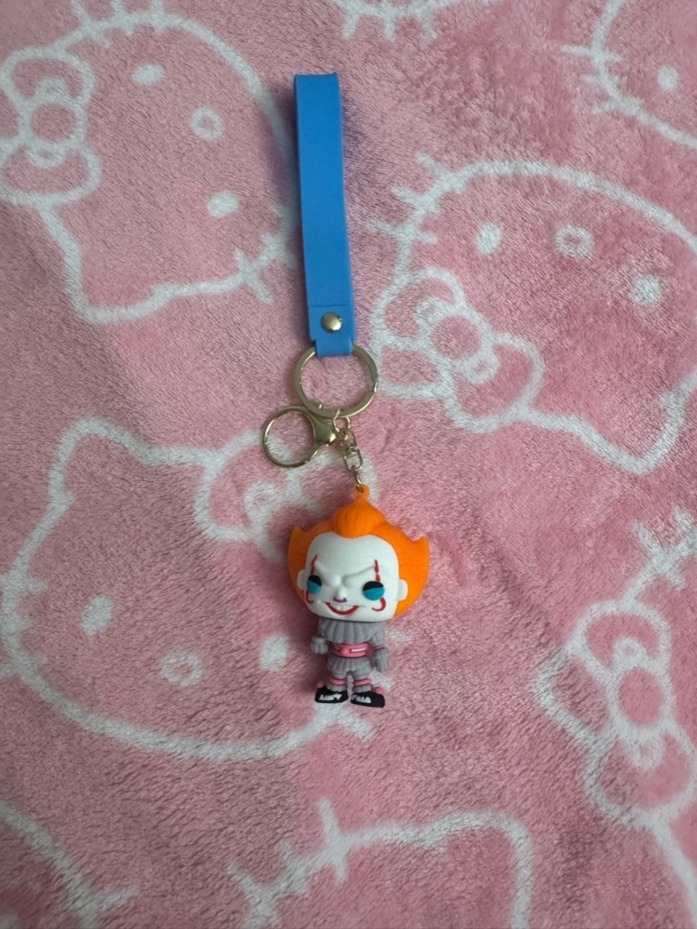 Pennywise Clown Keychain Bag charm new